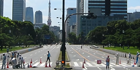 白線・すべり止め舗装